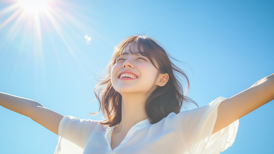 パッと明るい気持ちになるような色遣いを心がけたい
